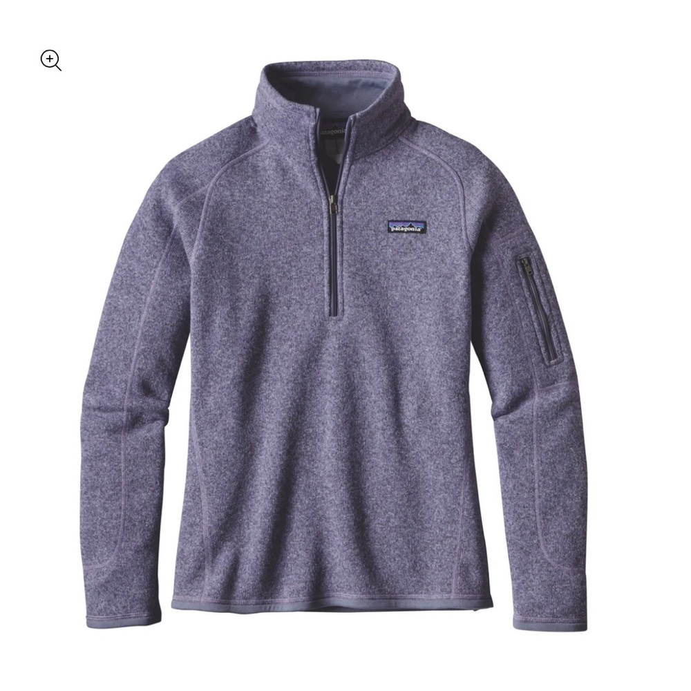 PATAGONIA BETTER SWEATER 1/4 Zip Fleece Jacket Style 25617 Women's Small